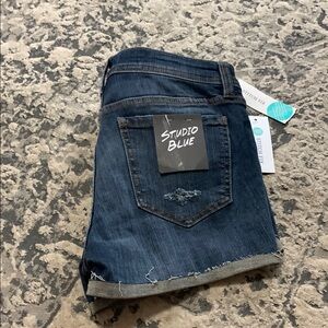 Studio Blue Casual Denim Shorts